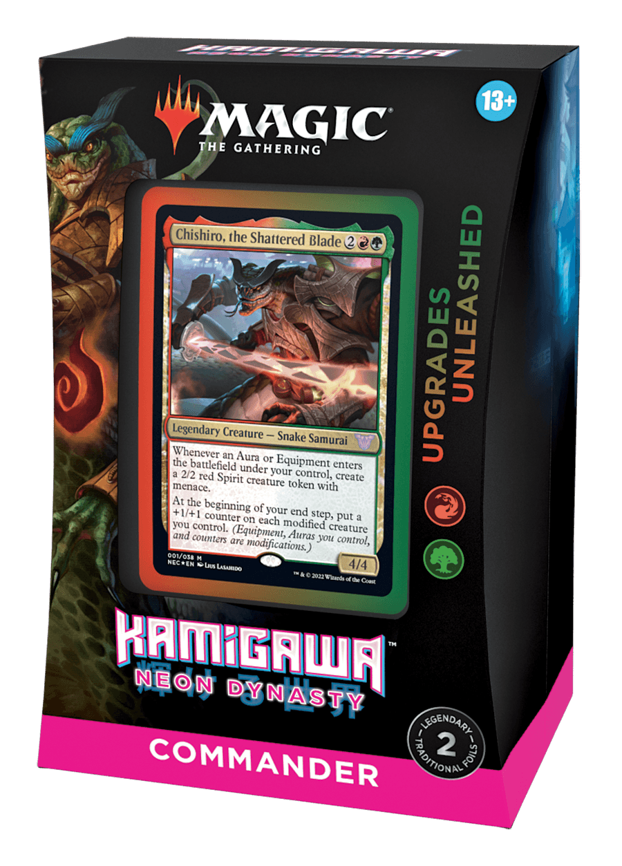 Magic: The Gathering - Kamigawa Neon Dynasty Commander Deck - Upgrades Unleashed